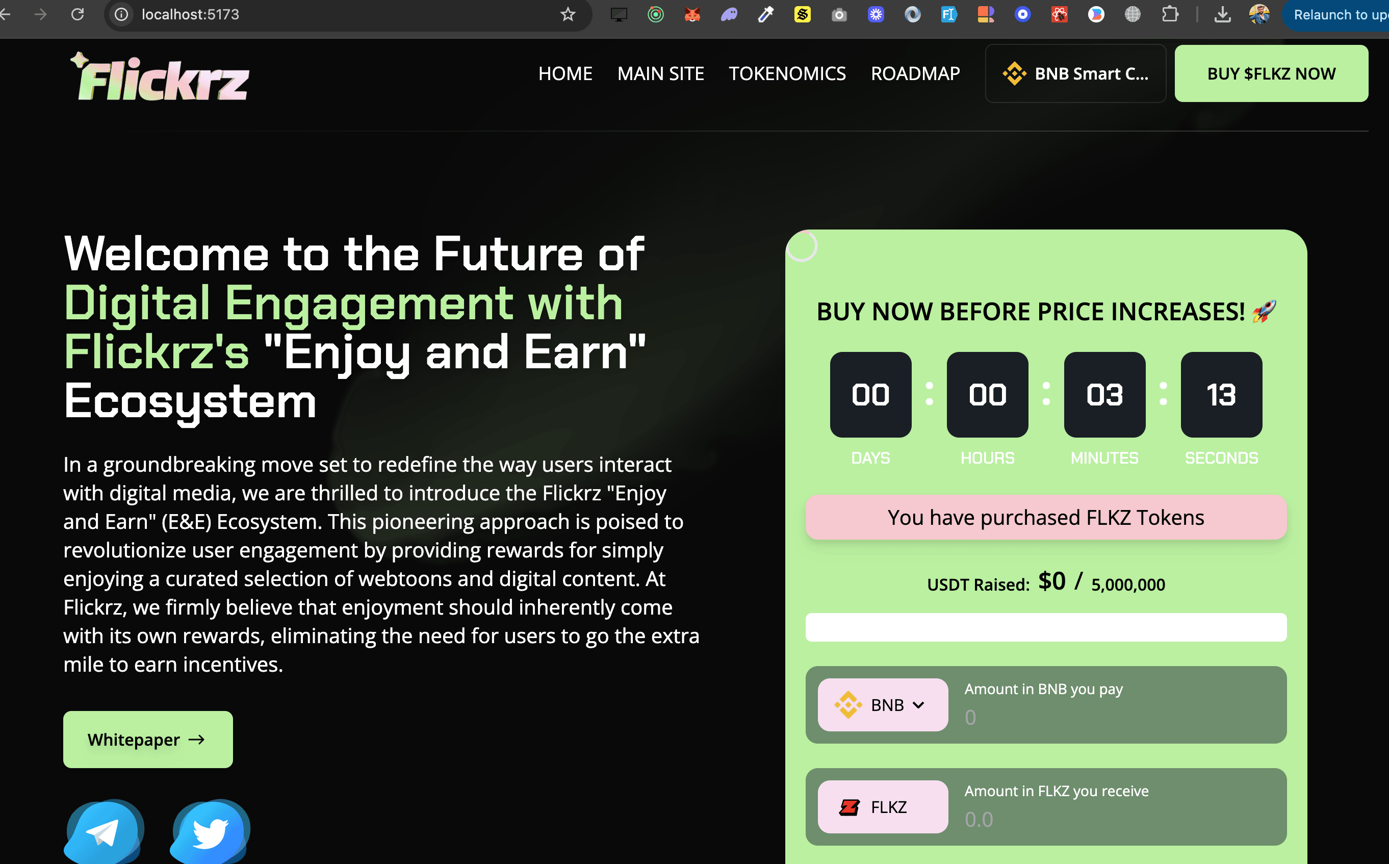 TradeFlickrz ICO